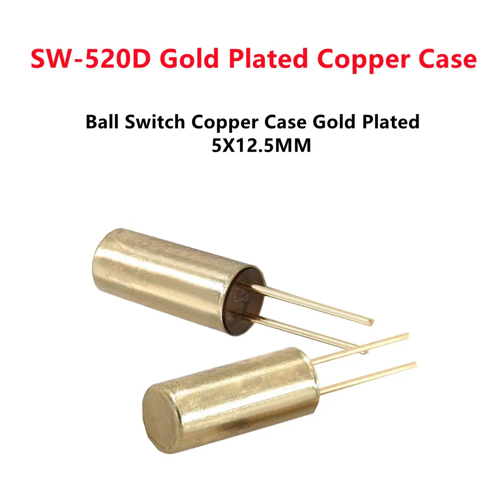 

10 шт. Высокочувствительный реле SW520, шариковый переключатель, угол наклона, переключатель вибрации