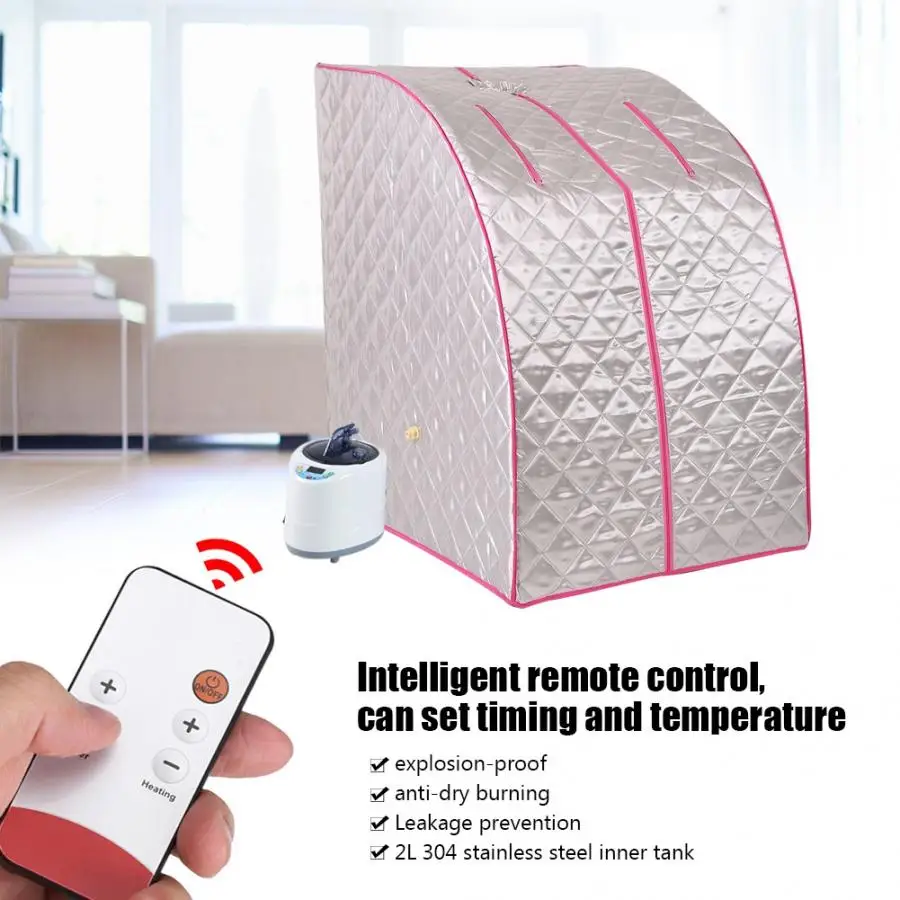 Портативная светодиодная маска для лица 2л пар сауны спа дома палатки горшочки