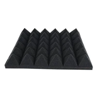 12 pcs wall studio acoustic panels soundproofing high density wedge foam tiles sound proofing protective sponge 30030050mm