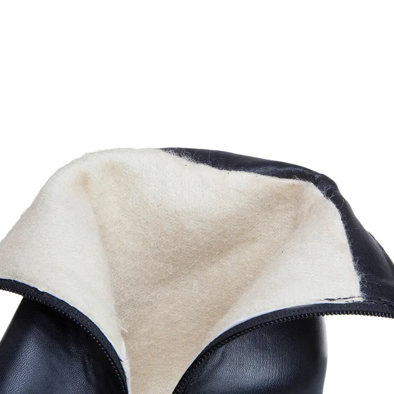 Женские ботильоны на высоком каблуке с кристаллами осень/зиму | Обувь