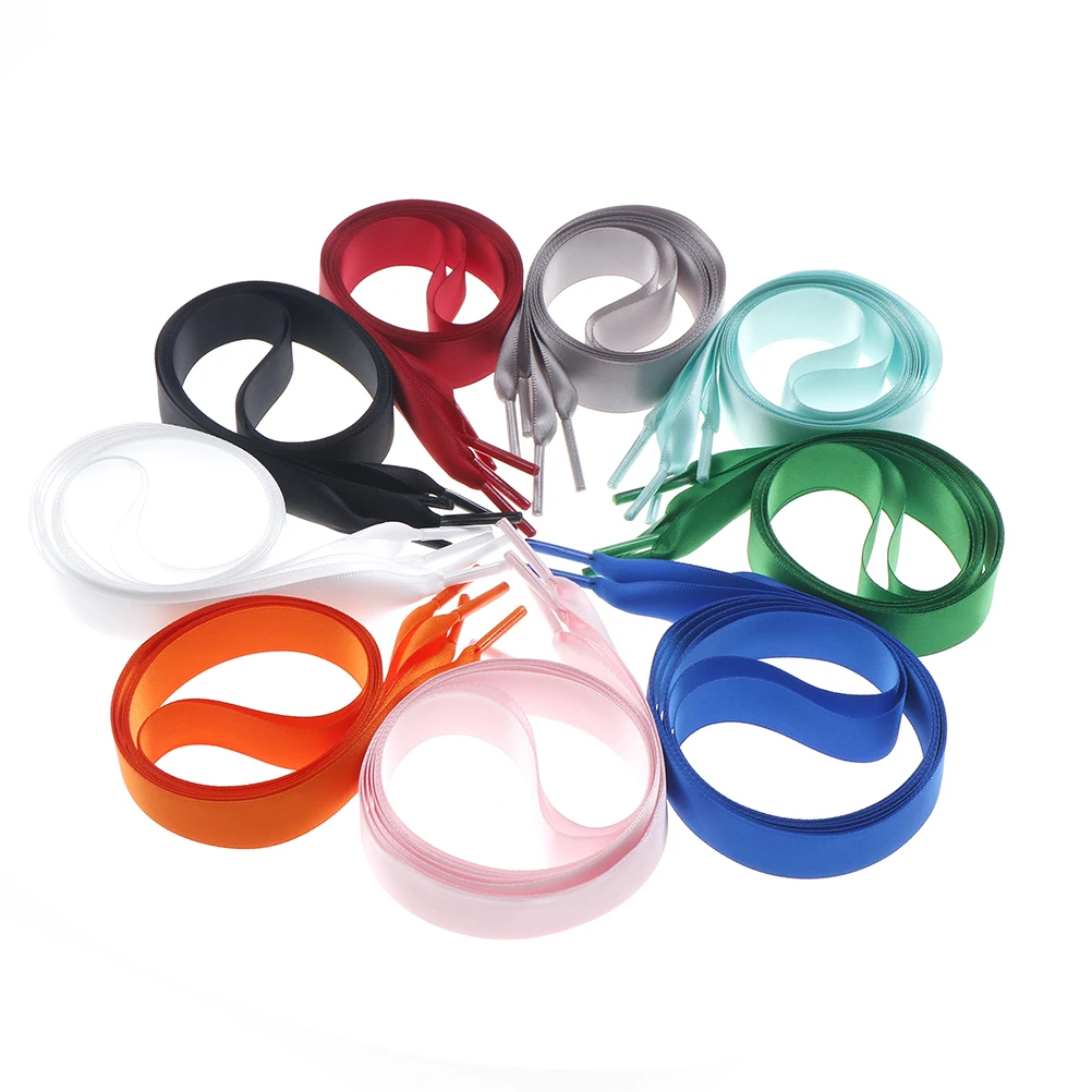 1 пара 100 см шнурки для обуви цветные ленты плоских кроссовок спортивная обувь |