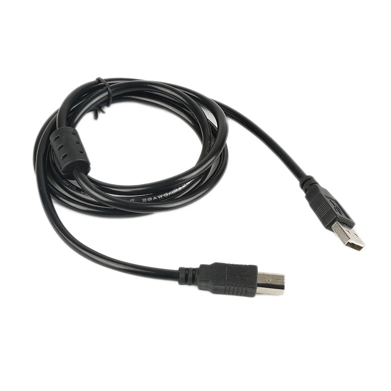 1 5 м высокоскоростной черный USB 2 0 кабель для передачи данных принтера шнур