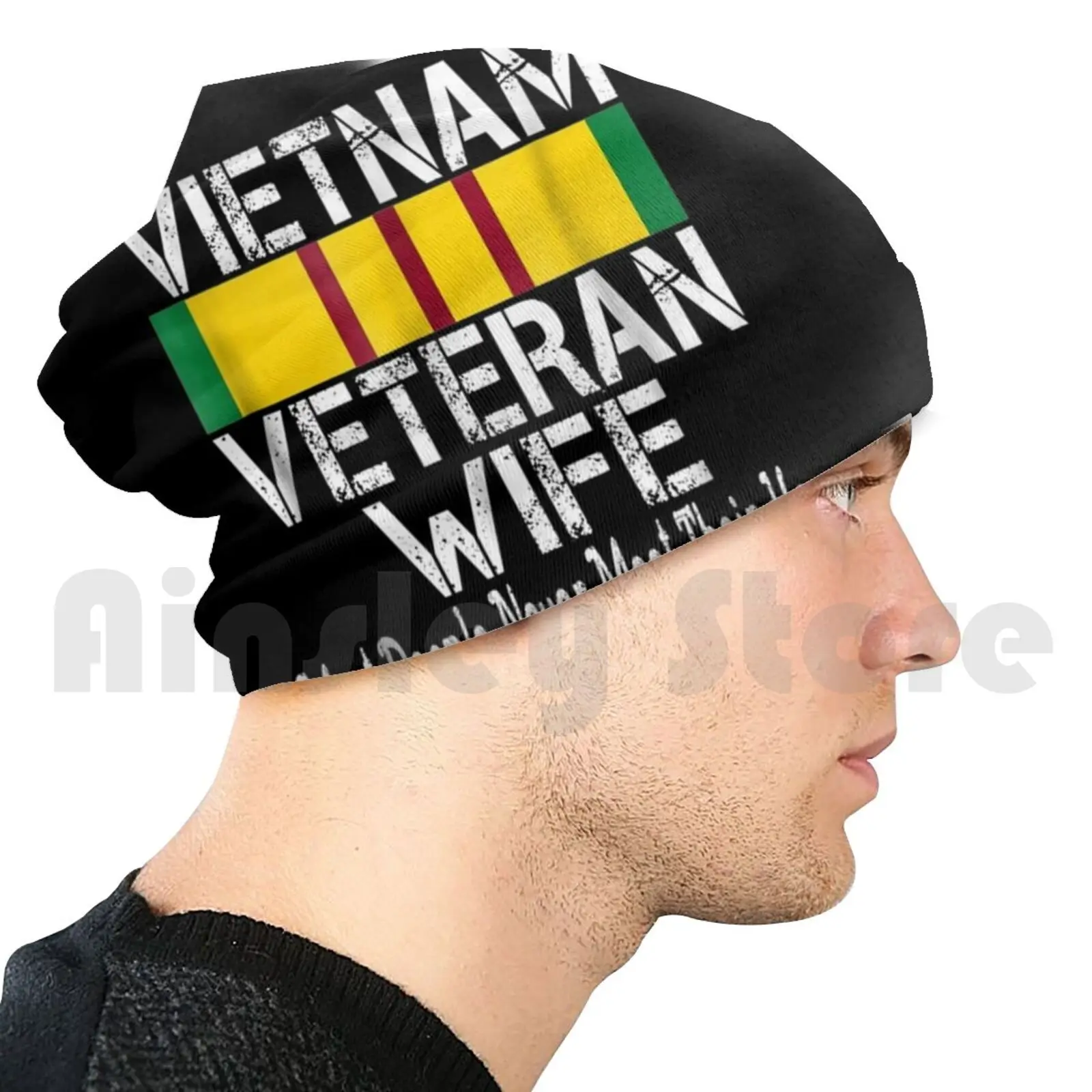 Вьетнамская ветераная жена трикотажная шляпа в стиле хип-хоп ветеран