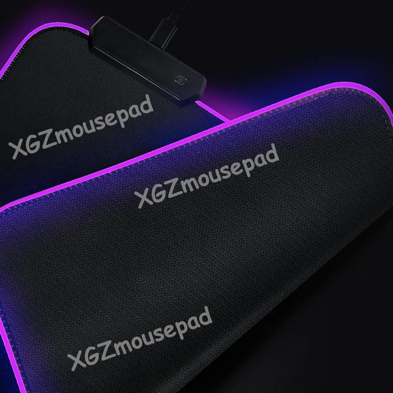 Коврик для мыши XGZ игровой черный нескользящий RGB | Компьютеры и офис