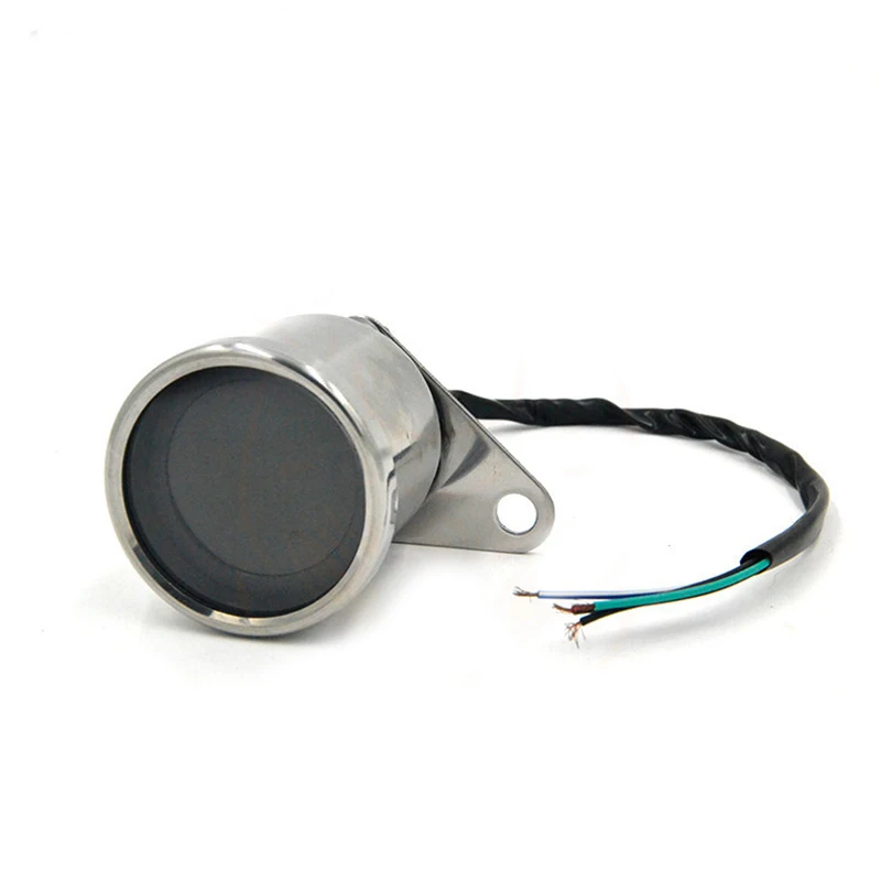 

Motorcycle Digital Motorcycle Speedometer Retro LCD Odometer Cafe Racer Tachometer Indicator Scooter ATV Meter Universal