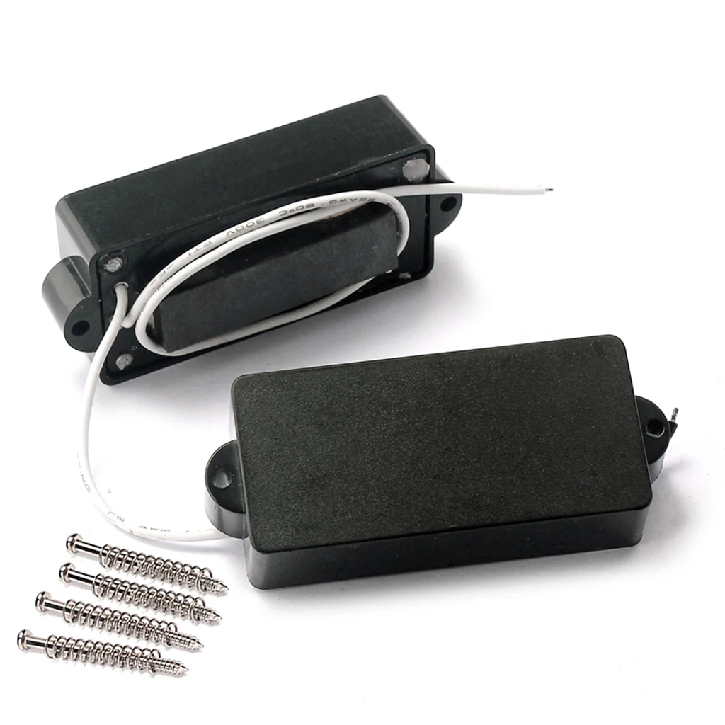 

Plastic Closed Bass Guitar Pickup Sealed 4 String P Bass Pickups