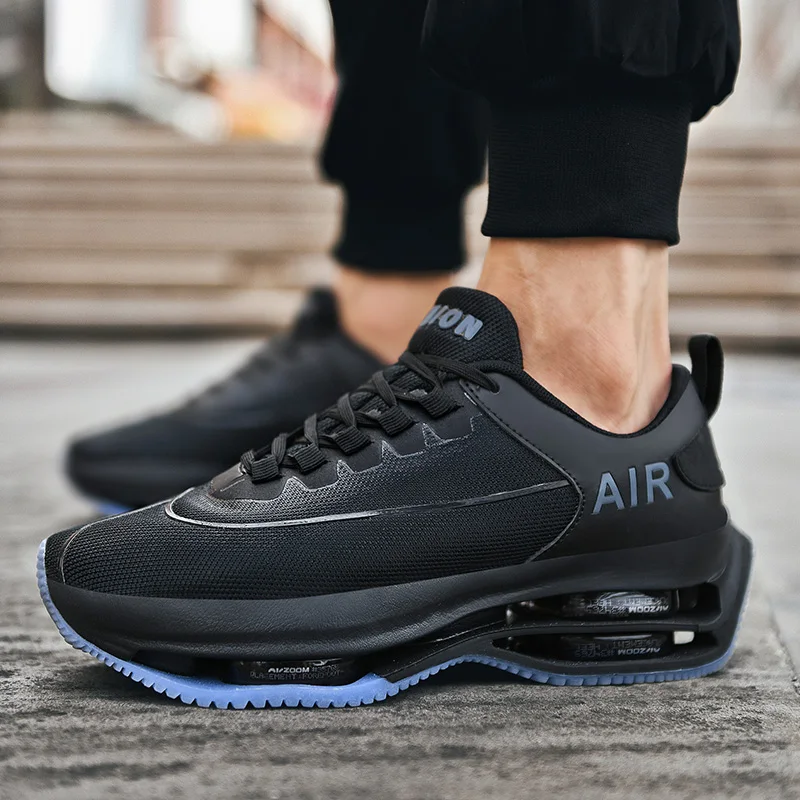

Men's Double Air Cushion Sneakers Fashion Casual Breathable Sneakers Running Sports Shoes Jogging Shoes