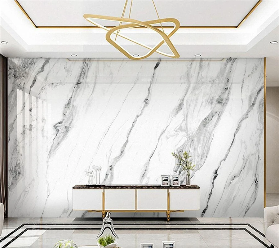 Современный 3d жемчужный белый линейный узор welyu под заказ высокотемпературный