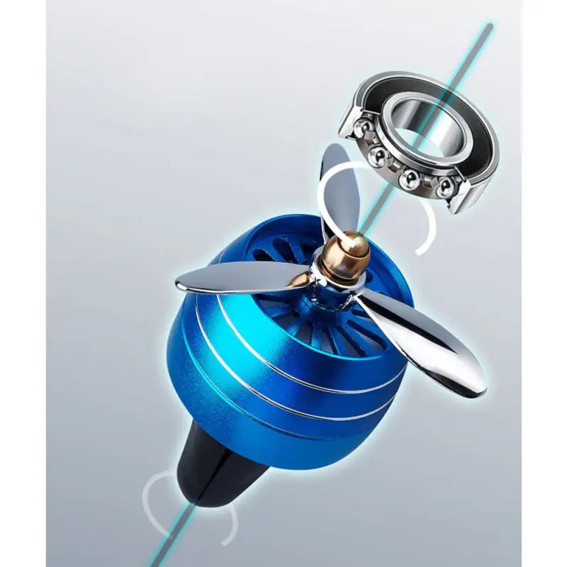 Универсальный автомобильный очиститель воздуха с 3 пропеллерами Ароматический