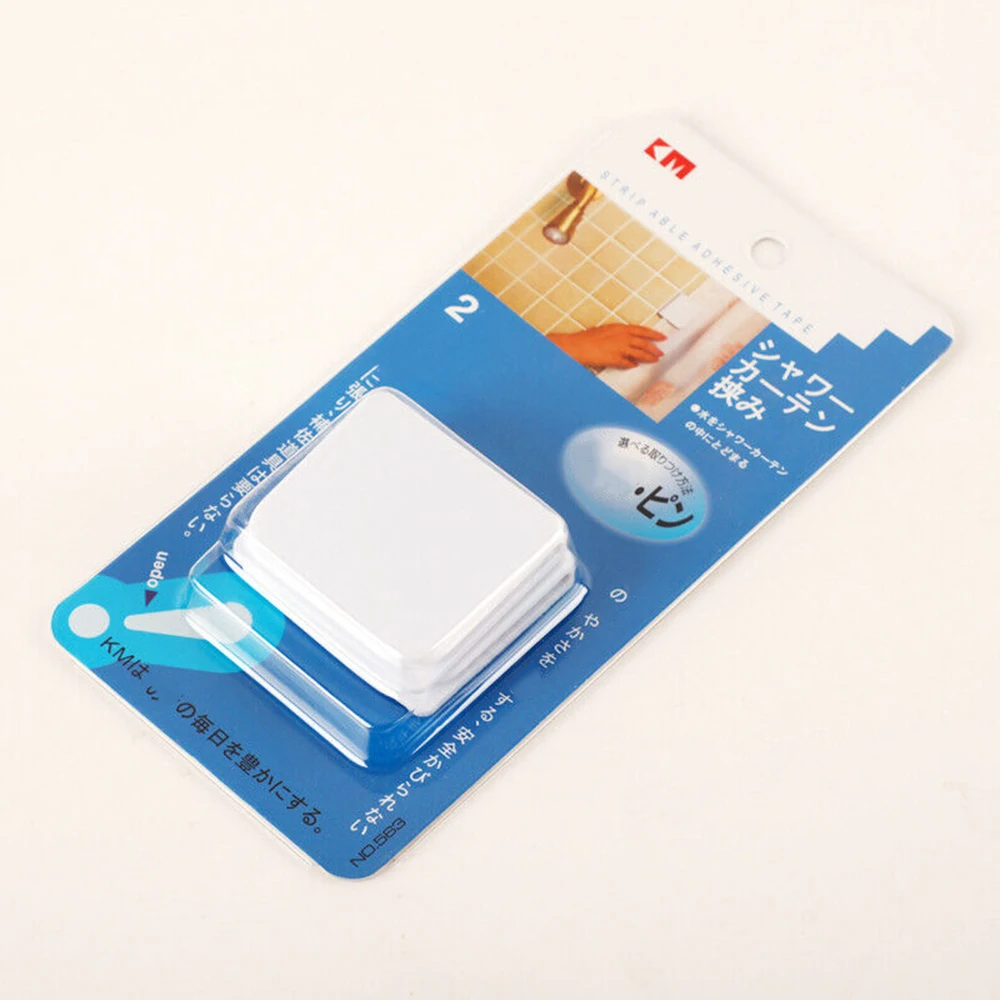 Новинка 2 шт. 5 0x4 см зажимы для душевой занавески антивсплеск защита от протечек