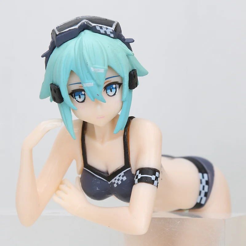 10 см Аниме Супер Sonico Sword Art онлайн Асуна Yuuki Leafa Kirigaya Suguha To LOVE Микан Юки купальник ver. Фигурка игрушки