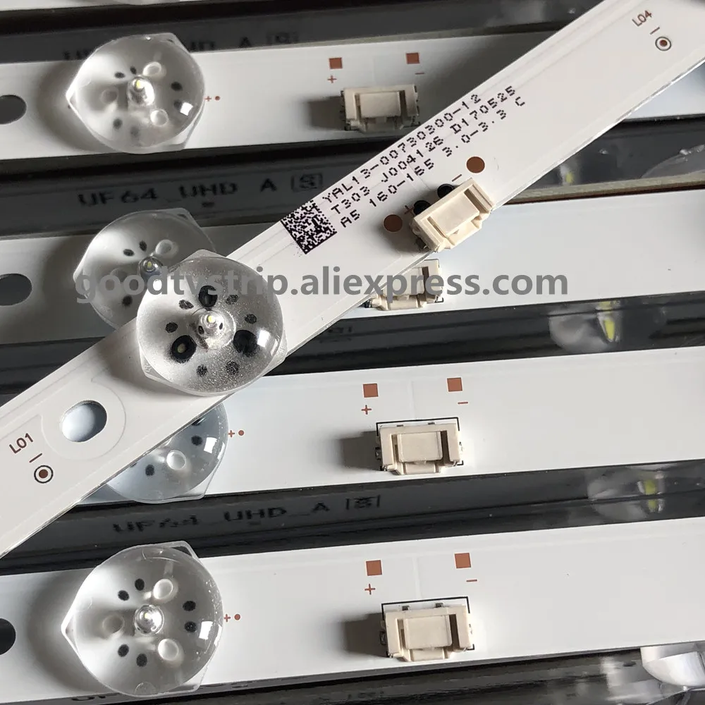 5set=10pcs LED backlight strip for 32inch Tv Philco Ptv32e20dsgwa Skyworth 32X6 Jl.d32071330-001cs-m 1pcs=7leds 546mm | Лампы и