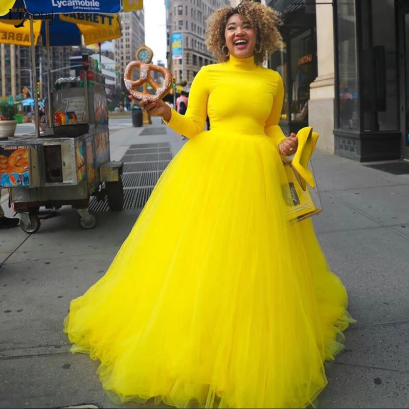 

Brazilian Skirt Women Yellow jupe femme Lush Long Skirts Puffy Female Wear faldas Adult Tutu Skirts Women