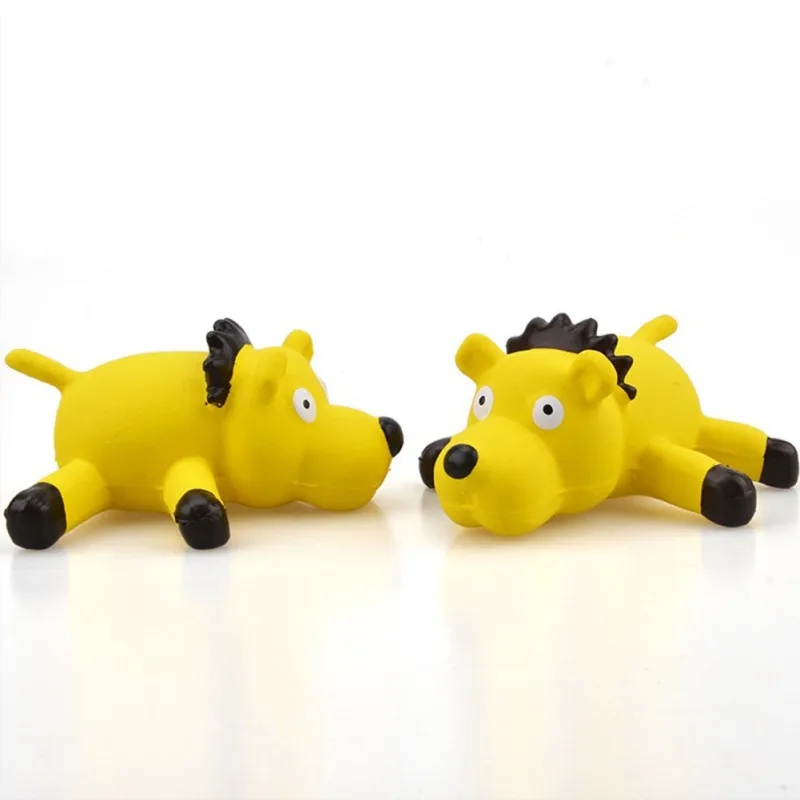 ПЭТ собака латексная укуса упорная молярная звучащая круглая игрушка