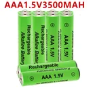 Перезаряжаемая щелочная батарея AAA 1,5 в 3500 мАч 1,5 В для светодиодсветильник игрушки, батарея AAA 3500 мАч