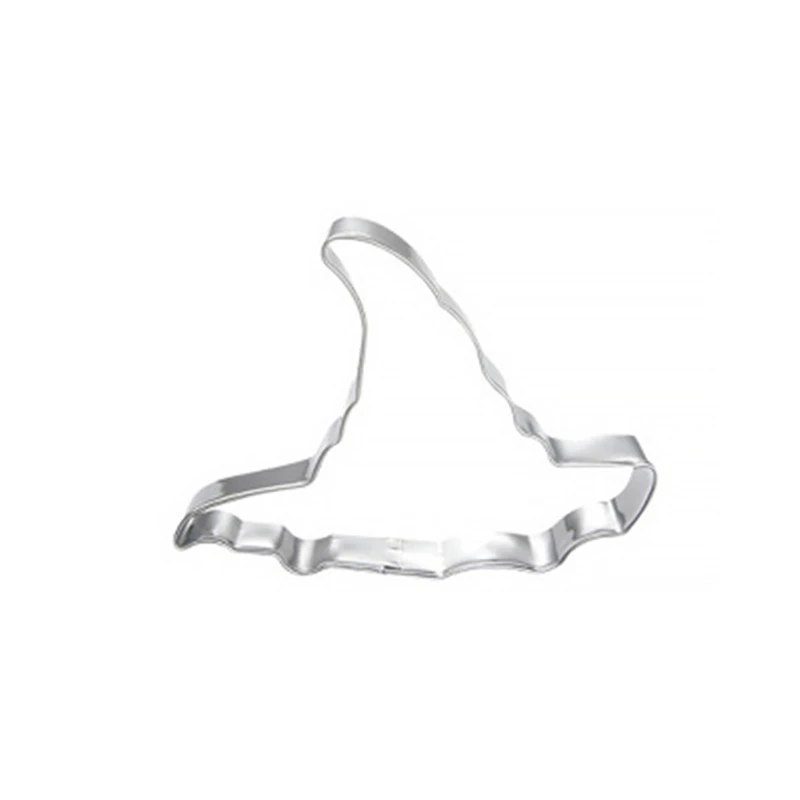 Хэллоуин нержавеющая сталь 3D ведьма шляпа печенье резаки форма для торта печенья