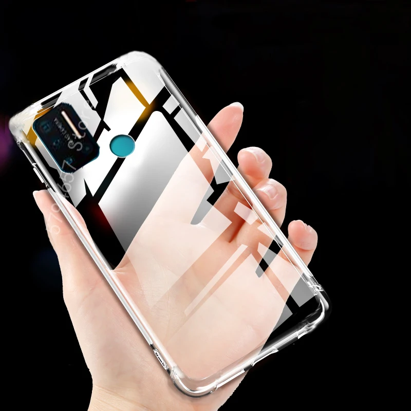 Прозрачный мягкий чехол для UMIDIGI A7 Pro тонкие силиконовые чехлы из