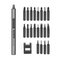 23 in 1 battery cordless precision electric screwdriver kit mini power screwdriver tools set with magnetic bits for phone laptop