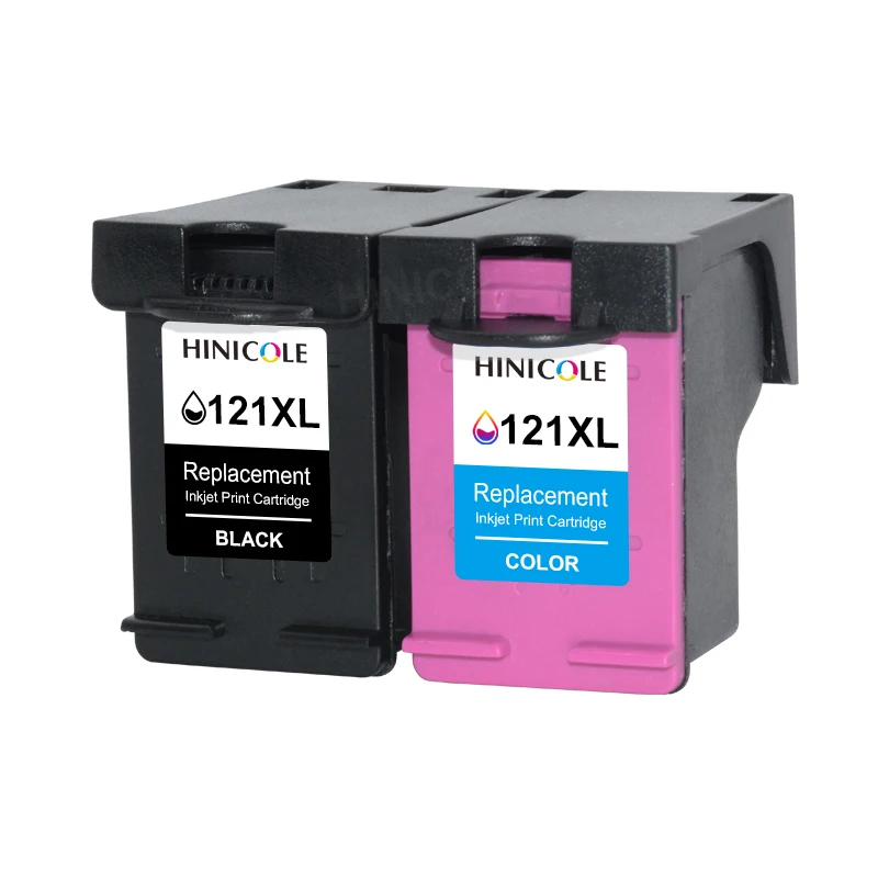 HINICOLE 121XL Ink Cartridge Replacement for HP 121 Deskjet D2563 F2423 F2483 F2493 F4213 F4275 F4283 F4583 Printer | Компьютеры и