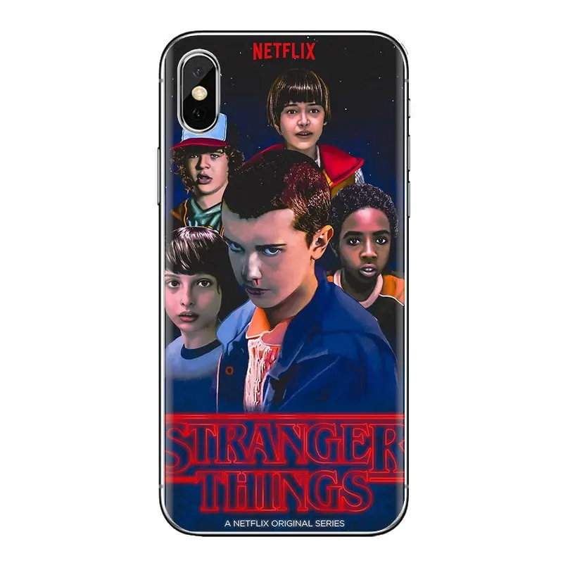 Transparent Soft Shell Covers stranger things For Huawei Mate Honor 4C 5C 5X 6X 7 7A 7C 8 9 10 8C 8X 20 Lite Pro |