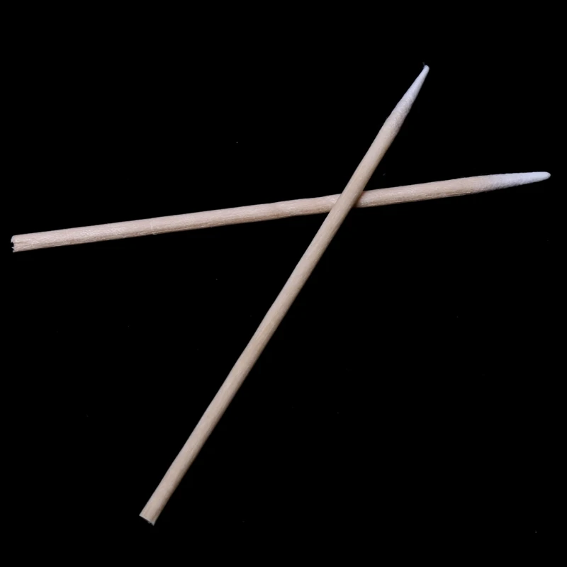 100 шт хлопок одноразовая палочка Чистый инструмент для гарнитура AirPods телефон