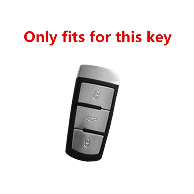 

For Volkswagen VW CC Passat B6 B7 Passat 3C CC Maogotan R36 B5 B7L Auto Key Co NEW Zinc Alloy Leather Car Styling Key Cover Case