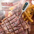 Кухонный термометр для мяса, цифровой электронный измеритель температуры с щупом, для приготовления пищи, барбекю