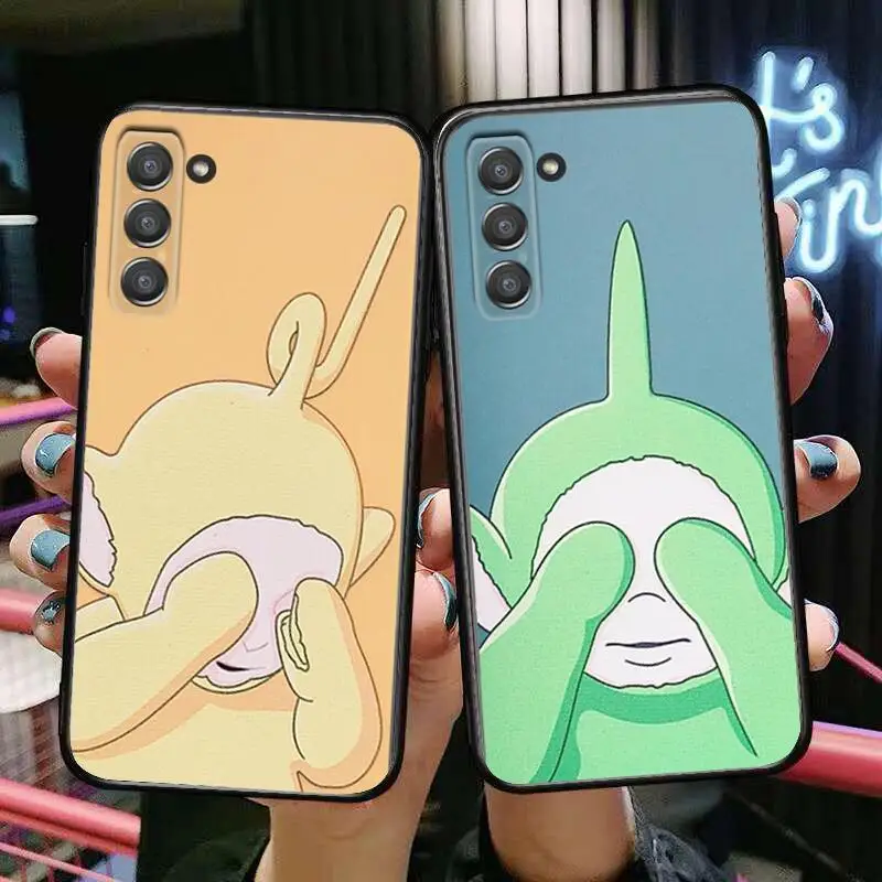 

Cartoon UK Cute Teletubbies Phone cover hull For SamSung Galaxy S8 S9 S10E S20 S21 S5 S30 Plus S20 fe 5G Lite Ultra black soft c