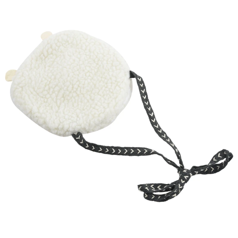 New Cute Sheep Shoulder Bag Girls Plush Cross Body Messenger Small Wallet Coin Purse Baby Travel Phone Pouch Key Satchel | Багаж и сумки