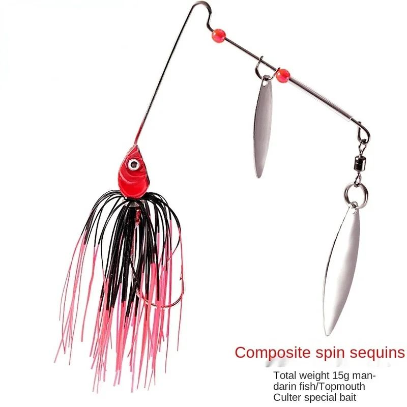 

Beard Guy Rotating Composite Sequin Total Weight 15g