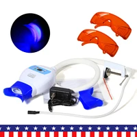 Dental Tools Dental Teeth Whitening Lamp Blue Light Bleaching System Accelerator LED RD Type With 2pcs Red Goggles kit