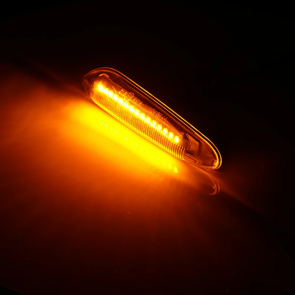 2 шт. Динамический светодиодный боковые габаритные индикатор светильник для BMW E82