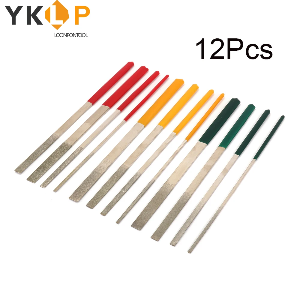 12 шт. набор инструментов для ремонта ювелирных изделий 7 дюймов 180 мм|Абразивные