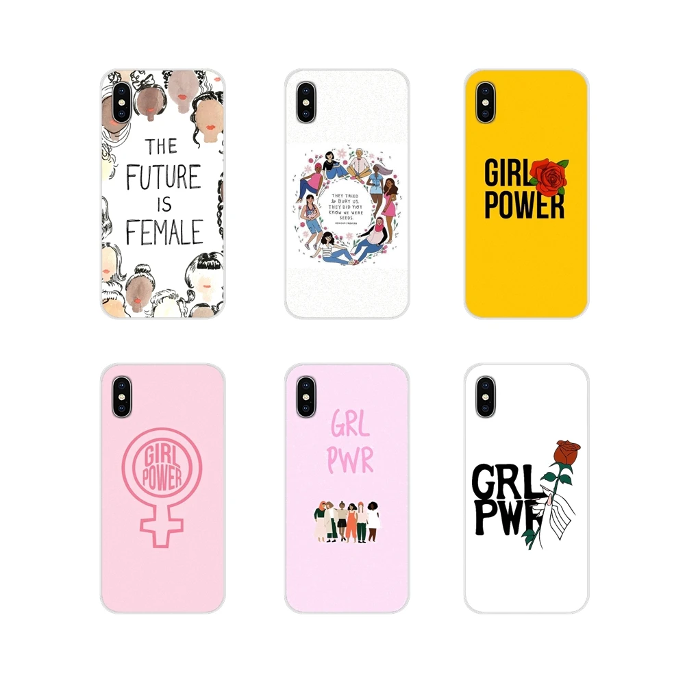 Прозрачный мягкий чехол для Huawei Y5 Y6 Y7 Y9 Prime Pro GR3 GR5 2017 2018 2019 Y3II Y5II Y6II Феминистская