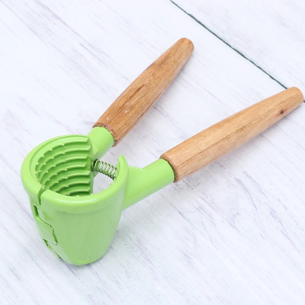 1 шт. щипцы для орехов типа воронки кухонный дома (зеленый) |