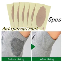 durable 5pcs dual purpose axillary plantar cotton sticky breathable antiperspirant paste
