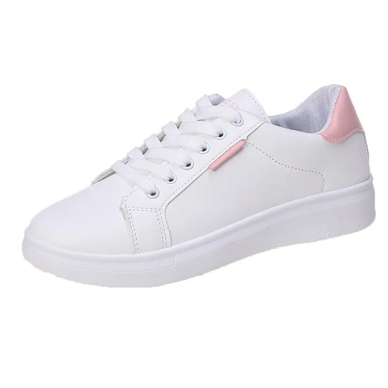 

Sports Shoes Women 2021 Women's Shoes Leather Comfortable Sneakers Korean Flat Shoes Women's Shoes