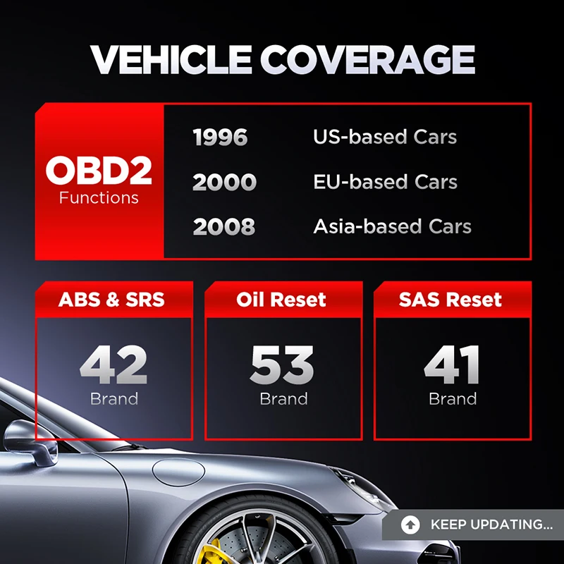 New launch cr629 obd2 scanner abs srs code reader obd 2 autoscanner active test obdii car | Автомобили и мотоциклы