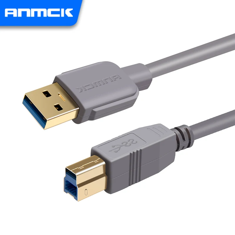 Кабель для передачи данных Anmck USB 3 0 интерфейс A квадратный порт печатная линия