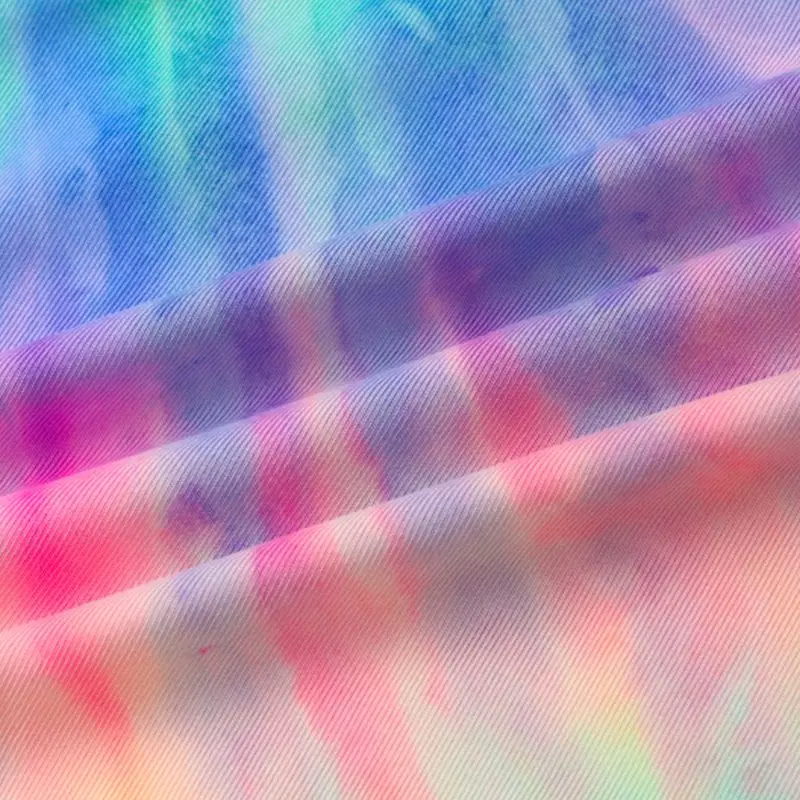 

Women Rainbow Tie-Dye 2Pcs Outfit Strapless Tube Top Biker Shorts Yoga Tracksuit