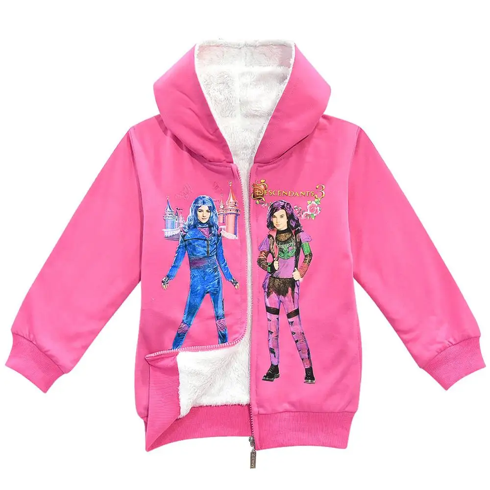 Детская одежда для маленьких девочек толстовки с капюшоном и изображением