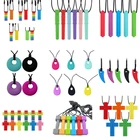 Игрушка-прорезыватель для зубов, силиконовая, для детей с аутизмом, 1 комплект