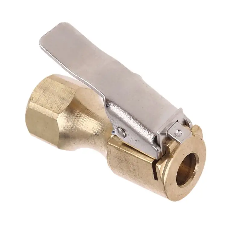 

1/4" Air Chuck with Clip for Inflator Gauge Air Compressor Vehicle Tire Chuck