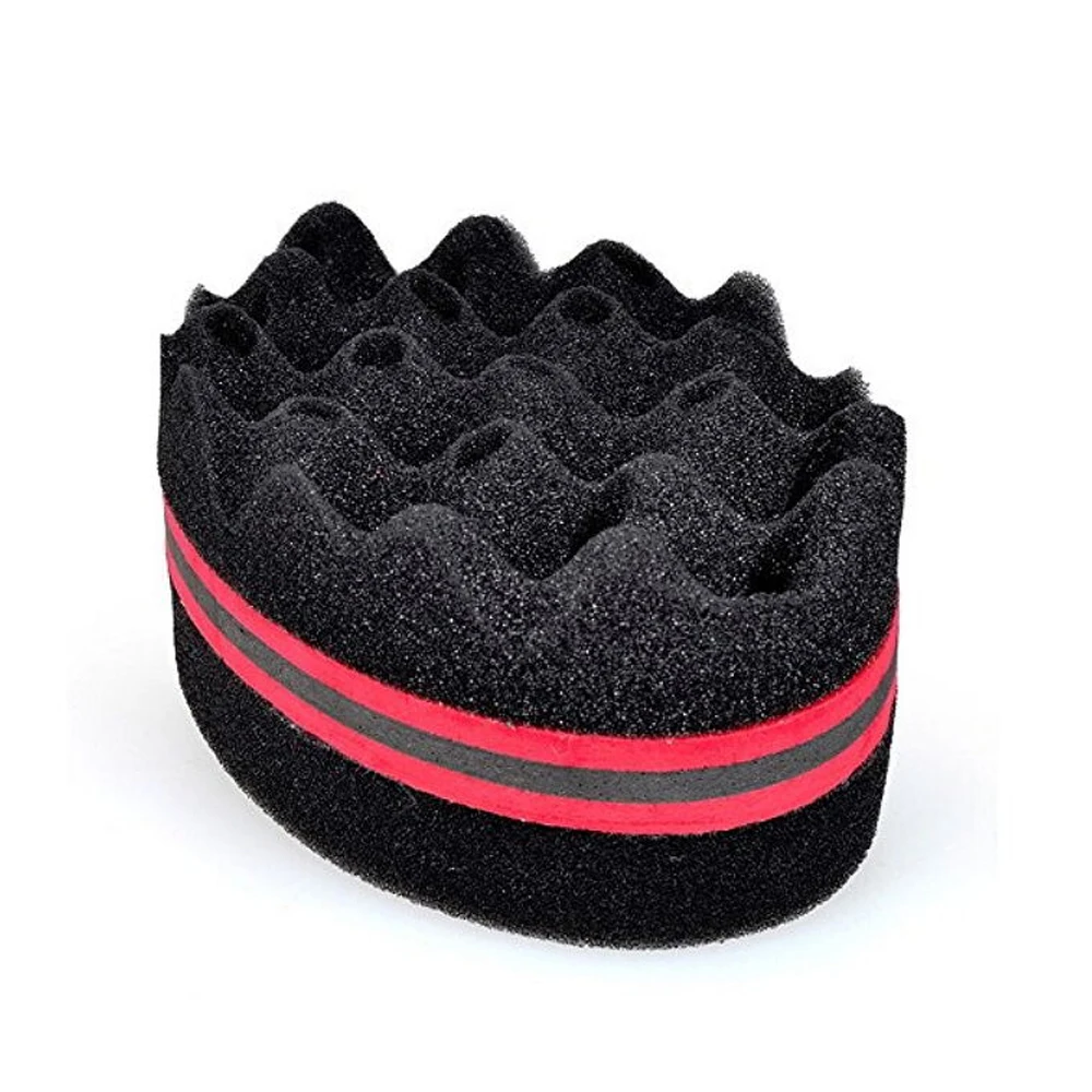 Двухсторонняя Волшебная щетка для волос губка волна Парикмахерская Кисть