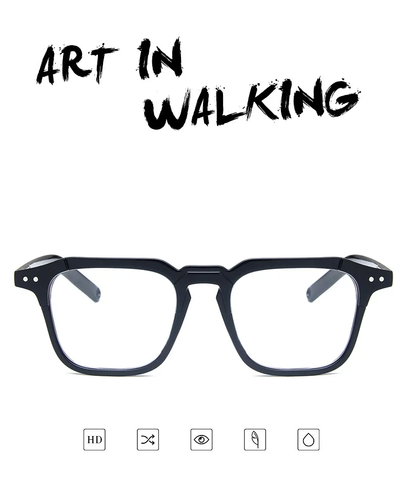 Anti Blue 2019l square Glasses Women Computer blue light blocking glasses Radiation Goggles Spectacles Eyeglasses Men