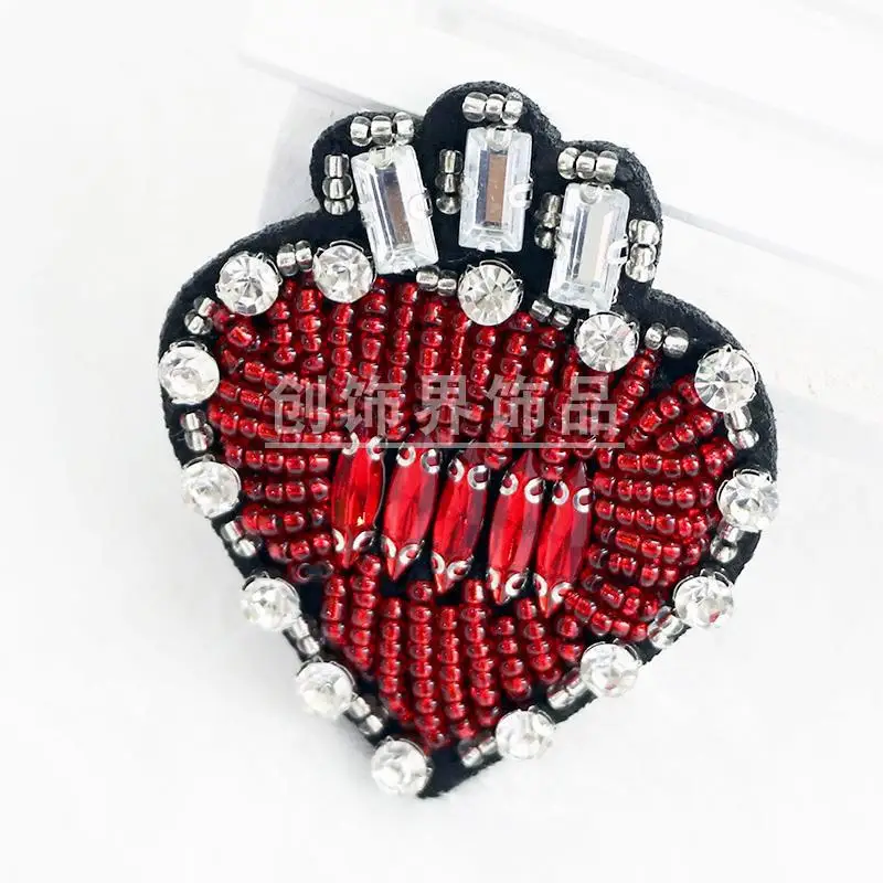 

screw drill buiter sewing sequins patch love hand drill manual embroidered wool socks garment accessories wholesale