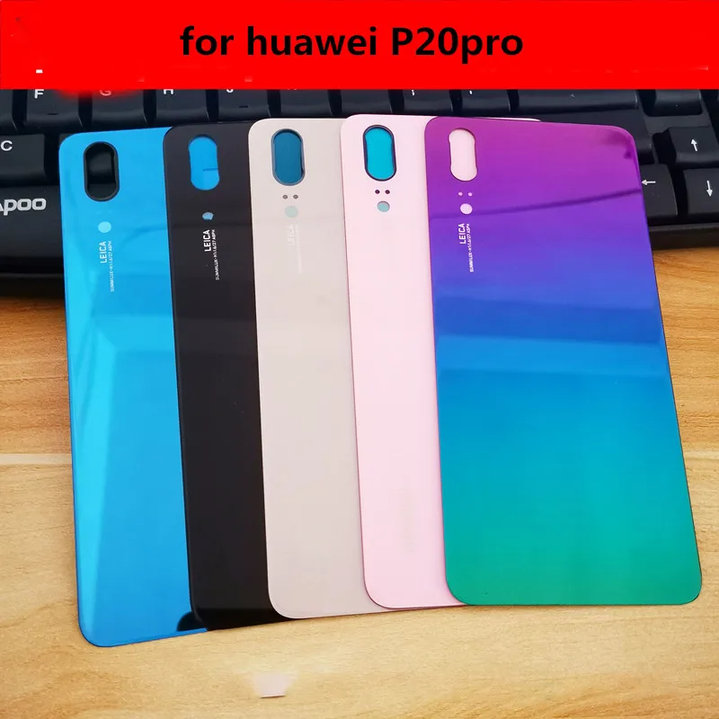 Для huawei P20pro стеклянная задняя крышка для Huawei P20 Pro CLT-L09 CLT-L29 (не P20) с логотипом |