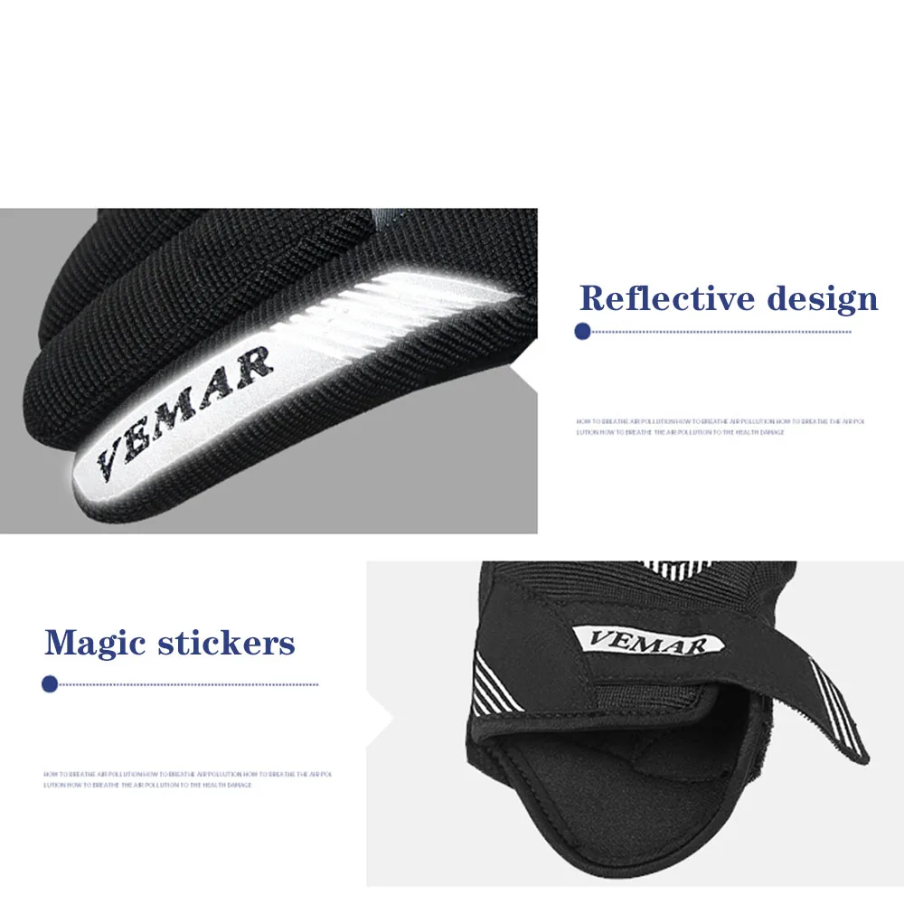 Перчатки Vemar мужские сетчатые для мотокросса лыжные перчатки MX DH езды на