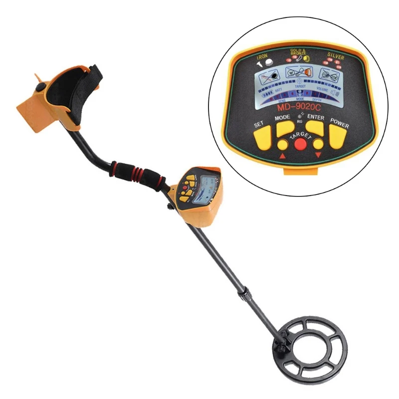

MD9020C Professional Portable Waterproof Underground Metal Detector Coin Metal