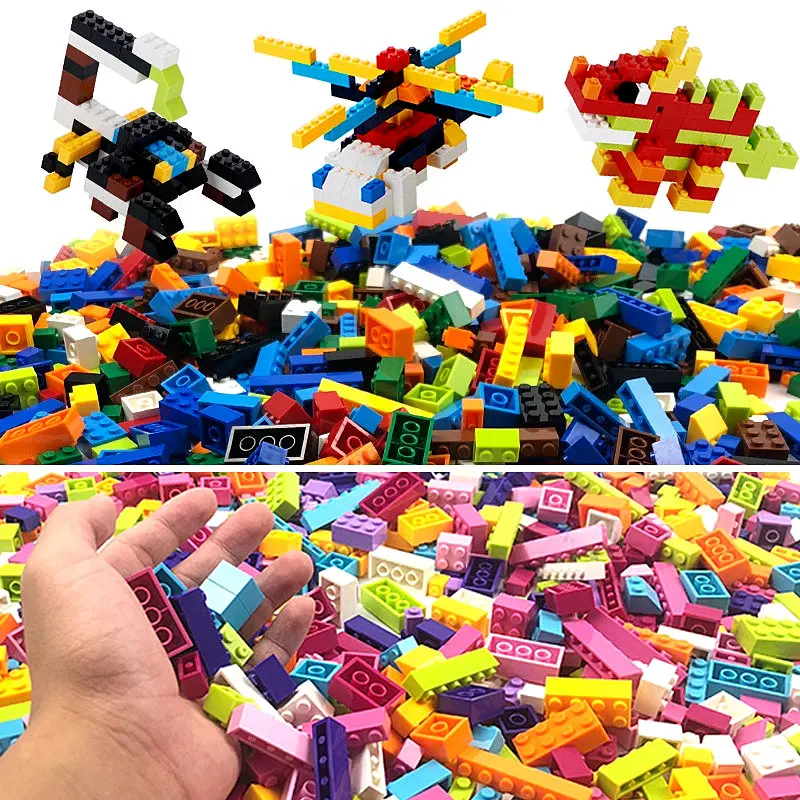 

Детский конструктор «сделай сам», небольшие строительные блоки, развивающие игрушки, классические совместимые с частицами, креативные под...